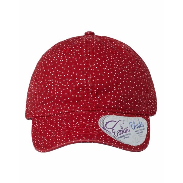 Women's Garment-Washed Fashion Print Cap Thumbnail