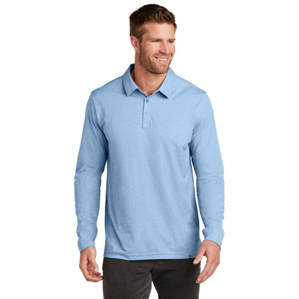 Oceanside Heather Long Sleeve Polo Thumbnail