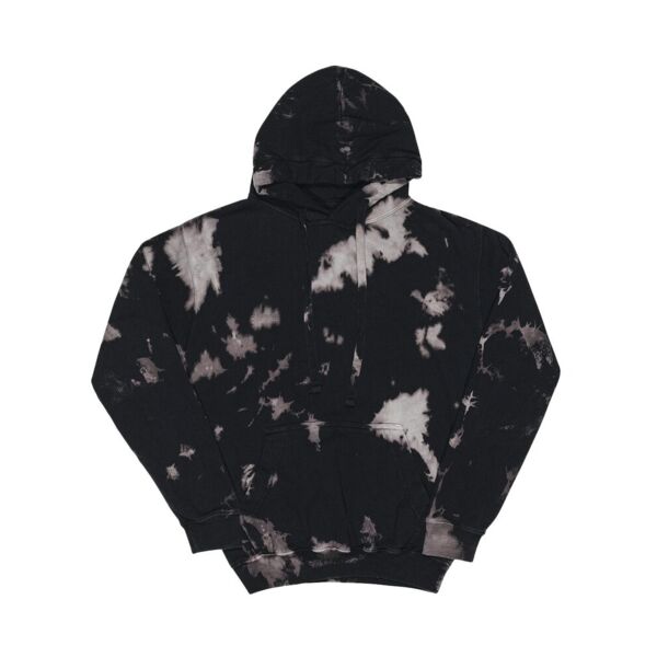 Premium Fleece Bleach Wash Hooded Sweatshirt Thumbnail