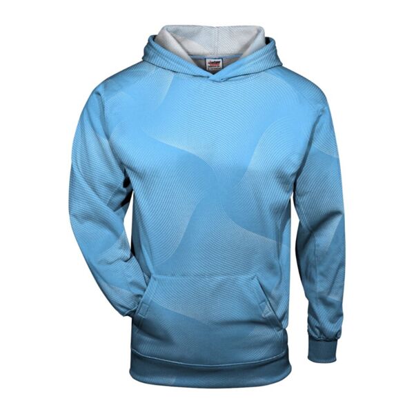 Youth Warp Hooded Long Sleeve T-Shirt Thumbnail