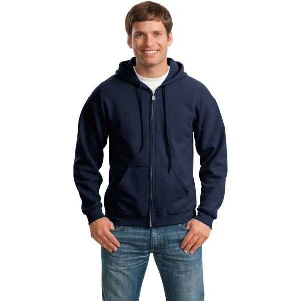Heavy Blend Full Zip Hooded Sweatshirt Thumbnail