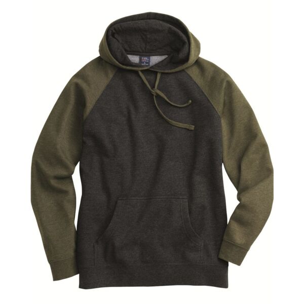 Unisex Raglan Hooded Sweatshirt Thumbnail