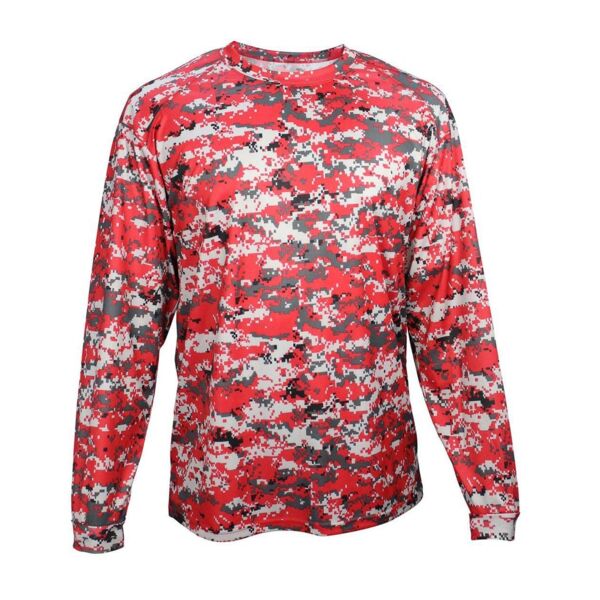 Youth Digital Camo Long Sleeve T-Shirt Thumbnail