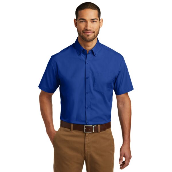 Short Sleeve Carefree Poplin Shirt Thumbnail