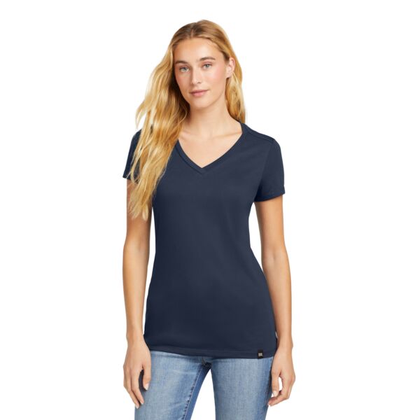 Women's Heritage Blend V Neck Tee Thumbnail