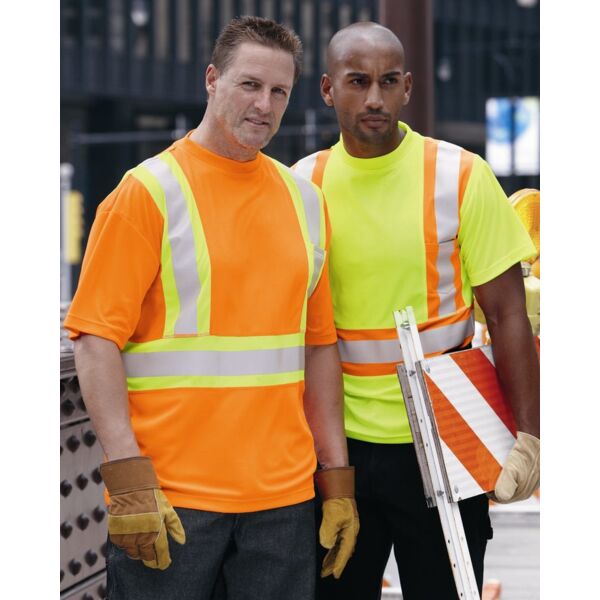 Unisex Class 2 Flat Stitch Self-Fabric Panels T-Shirt Thumbnail