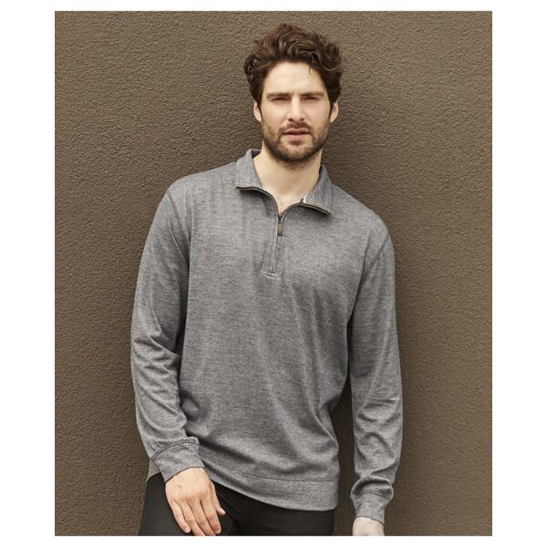 Vintage Microstripe Quarter-Zip Pullover Thumbnail